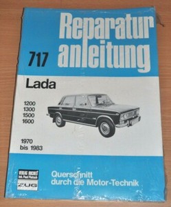 Lada 1200 1300 1500 1600 1970-1983 VAZ 2103 2106 Motor Reparaturanleitung B717