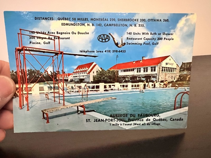 Auberge du Faubourg - St-Jean-Port-Joli - Quebec - Postcard