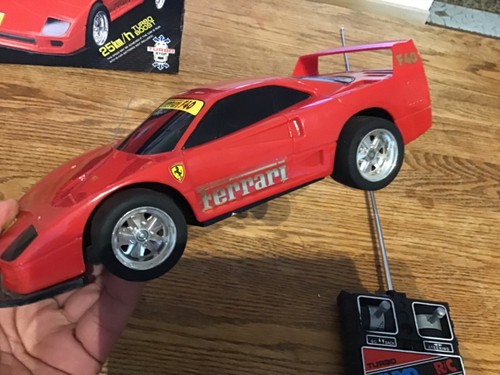 taiyo vintage lot 2 cars rc Ferrari F40 & BMW 325i M3 radio contrôlée no Nikko - Photo 15/24