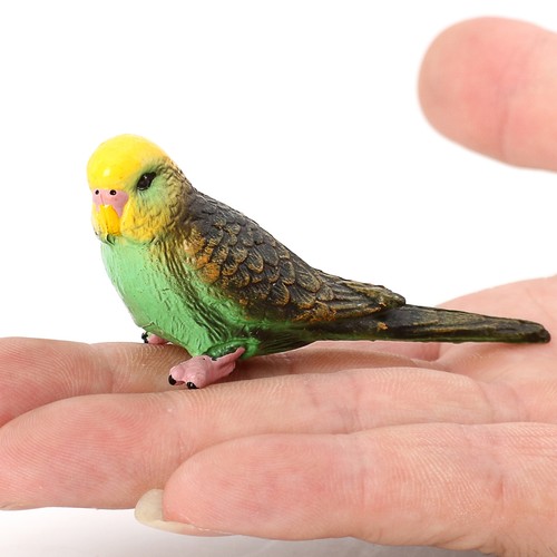 Simulated animal tiger skin parrot bird toy model - Picture 15 of 20