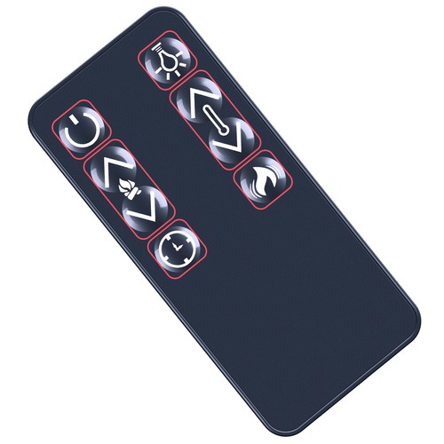 Remote Control For Tek Flame Electric Firebox Fireplace Heater TT-FRPL-EF01-28 - Picture 5 of 6