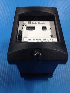 BASLER ELECTRIC BE1-81 OVER/UNDER FREQUENCY RELAY T3E E1Y A6N1F USED ...