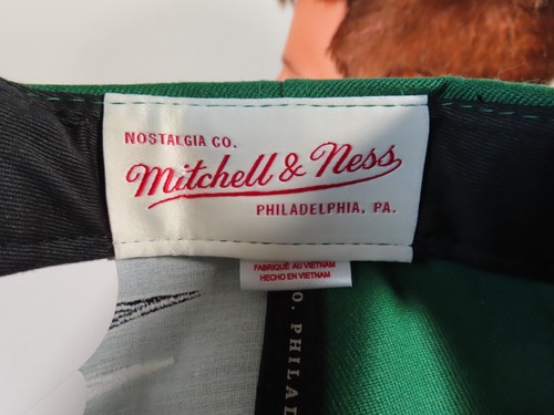 New York Jets Diamond Cut Snapback Hat NFL Vintage Collection Mitchell and Ness - Picture 9 of 10