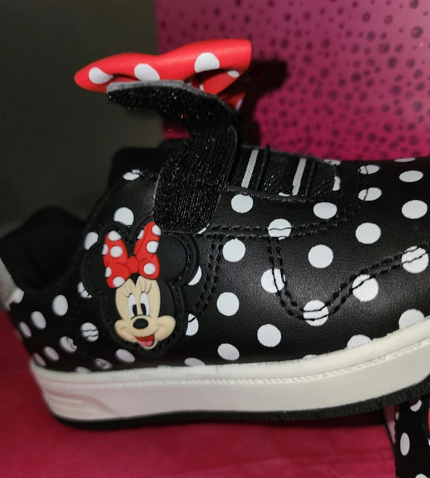 Rare Find Disney Jr.  Gift Wrapped Ready Minnie Mouse Shoes size 11 ONLY 1 Pair. - Image 2 of 4