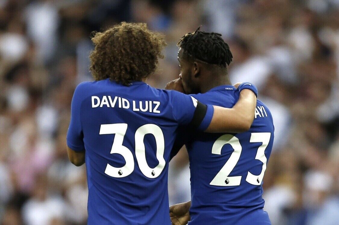CHELSEA NIKE 2017/2018 FOOTBALL HOME JERSEY #30 DAVID LUIZ CHELSEA NIKE 2017/2018 FOOTBALL HOME JERSEY #30 DAVID LUIZ