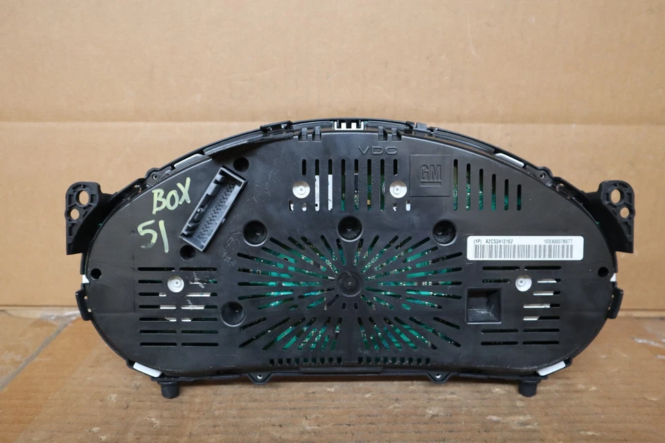 GMC Terrain 2011 cabezal de instrumento velocímetro medidor panel OEM 20978081 Foto 3 de 4