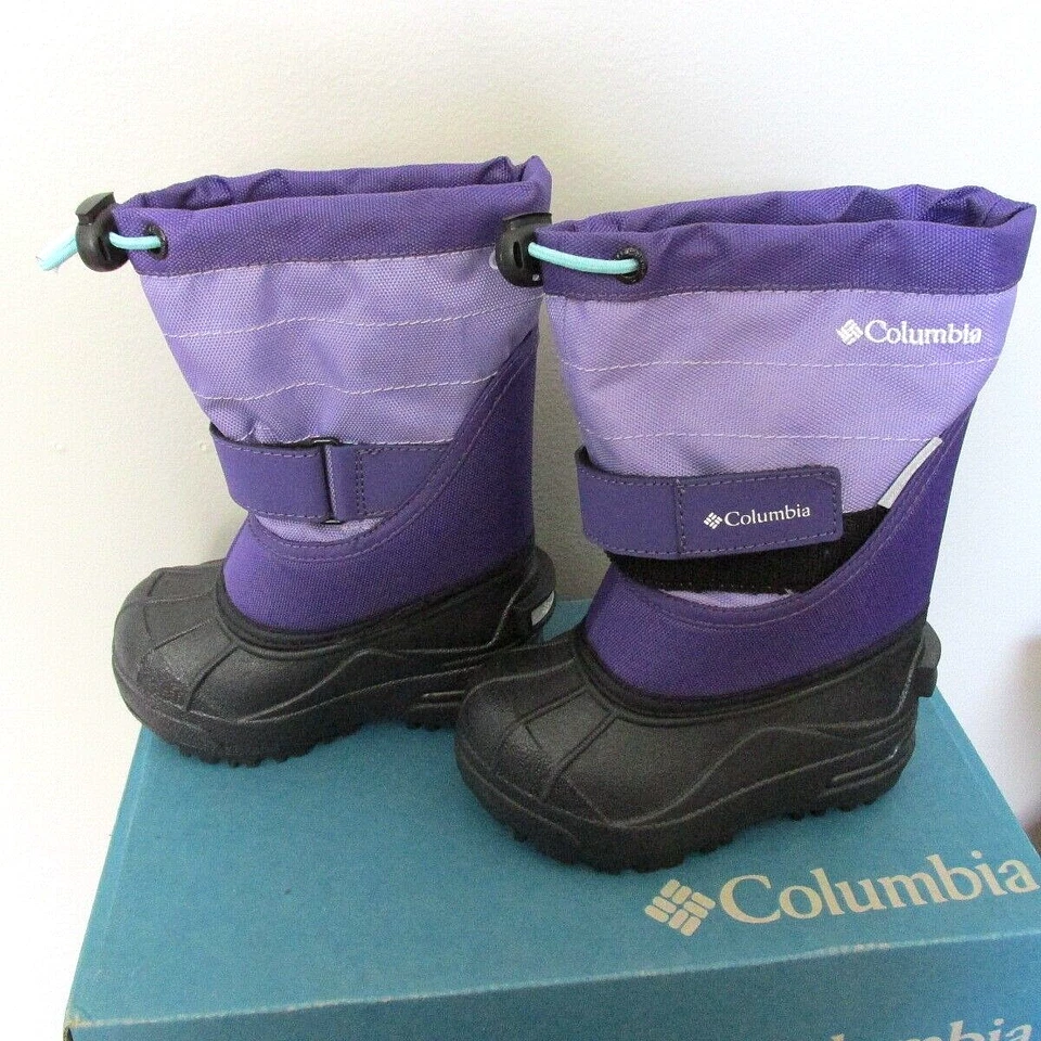 NUEVAS BOTAS DE INVIERNO IMPERMEABLES COLUMBIA NIÑOS NIÑAS POWDERBUG PLUS II TALLA 6 Foto 3 de 4