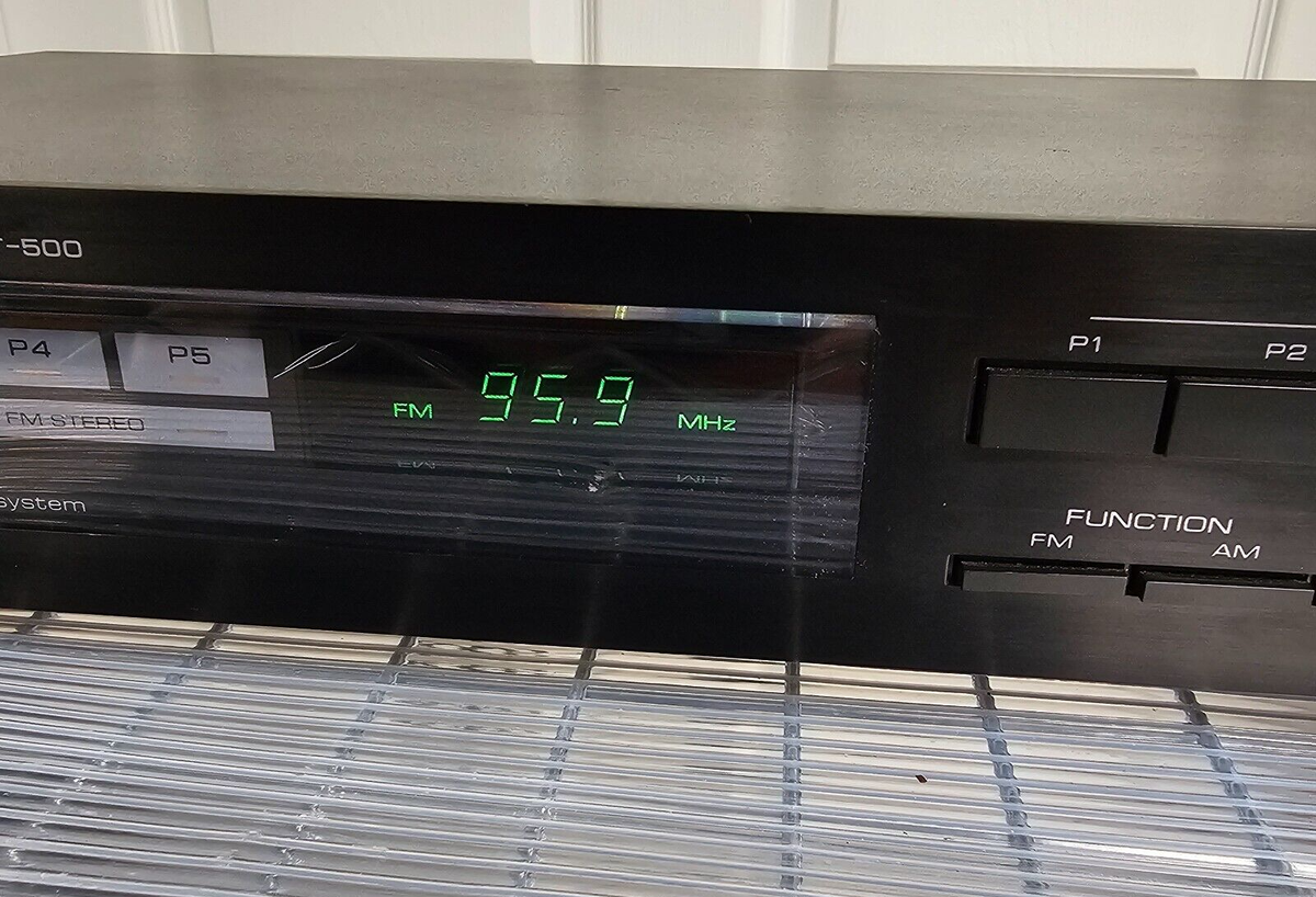 Yamaha T-500 AM/FM Stereo Tuner | Natural Sound | Japan | T500