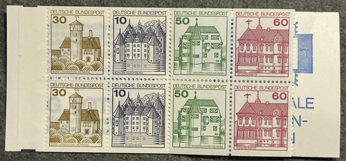 Bund Heftchenblatt 28 mit PLF I - III aus MH 23 postfrisch (325381)