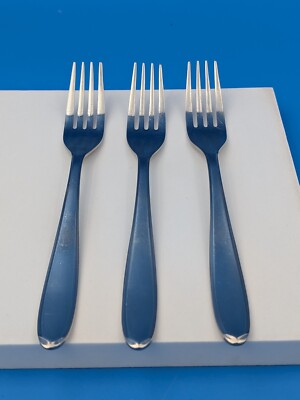 J.A. Henckels HEN 103 Beveled Edge Satin Stainless Steel Salad Fork 18/10 (3)