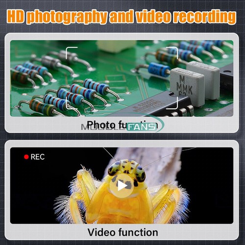 500X Digital Microscope 2.0inch 1080P Video Coin Microscop with Magnifying Glass - Picture 10 of 19