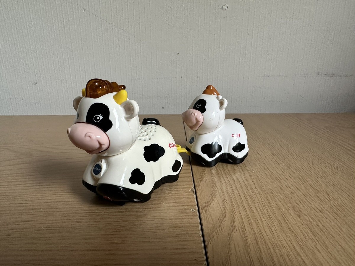 VTech Animals Cow and Calf English Set Working Light & Sound