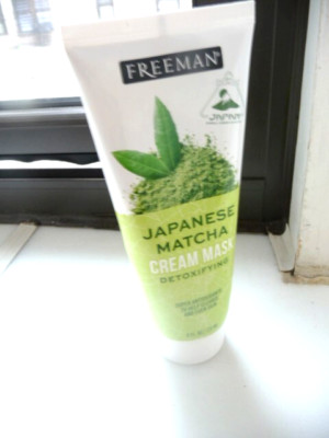 FRESH SEALED FREEMAN JAPANESE MATCHA CREAM MASK DETOXIFYING 6 OZ SUPER ANTIOXIDA