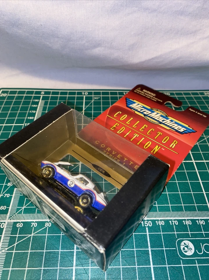 Micro Machines, Galoob, edición de coleccionista CE 5, Chevrolet Corvette, 1999 Foto 3 de 4