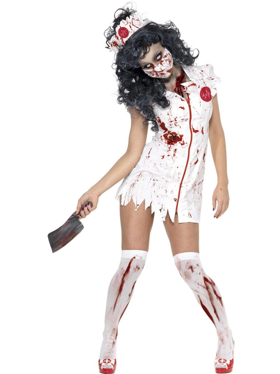 Nurse Hat A&E Doctors & Nurses Fancy Dress Costume Accessory Halloween - Foto 2
