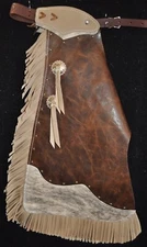 Custom Leather Kid's Chaps/Rodeo Chaps/Made in USA