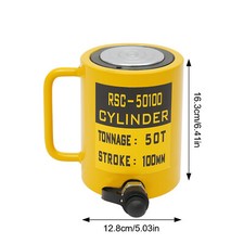 50 Ton Hydraulic Cylinder Jack Single Acting 4 100mm Stroke Lifting Jack Ram 50 Ton Hydraulic Cylinder Jack Single Acting 4 100mm Stroke Lifting Jack Ram