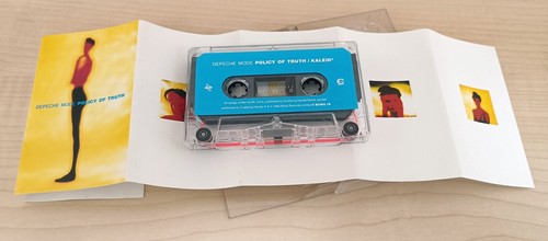 DEPECHE MODE - POLICY OF TRUTH - RARE UK CASSETTE SINGLE - 1990 - CBONG 19 - Picture 3 of 5