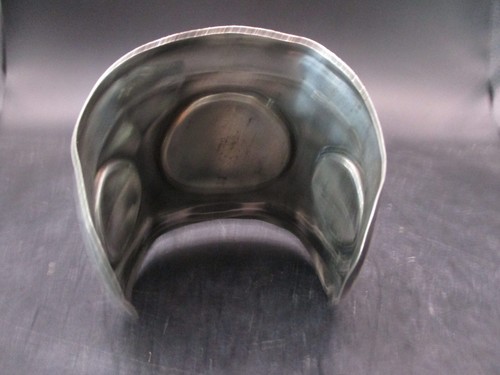 RARE ENGLISH ROBERTS & DORE SILVER PLATE BRUTALIST STYLE CUFF BRACELET - Picture 3 of 11