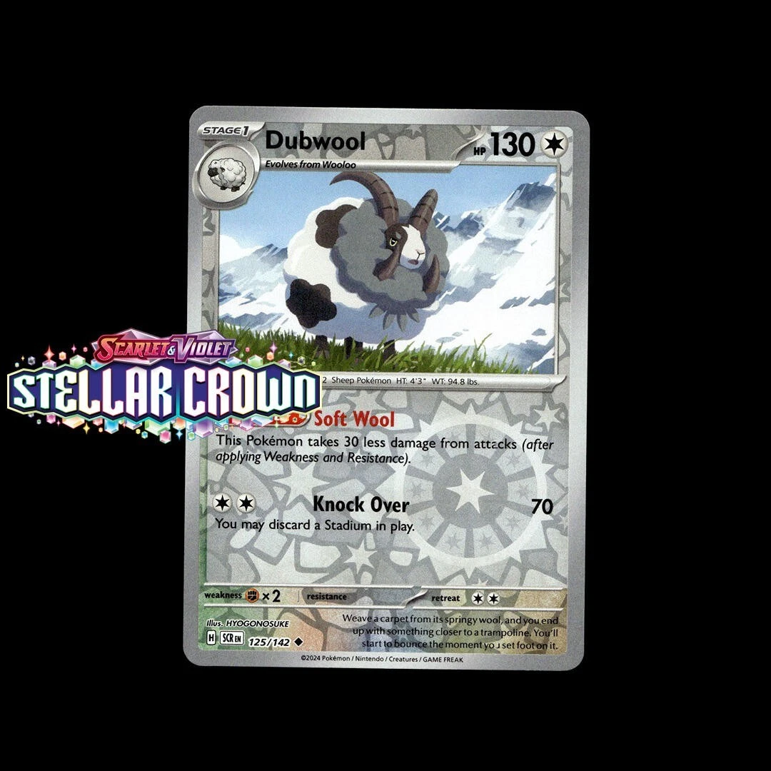 Dubwool Pokmon TCG Cards for sale | eBay