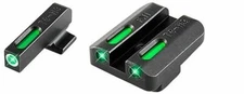 Truglo TG13FN2A TFX FNX40 Tritium/Fiber Optic Green 3 Dot Night Sights