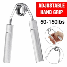 Hand Grip Strength Power Trainer Gripper Strengthener Adjustable Gym Exerciser