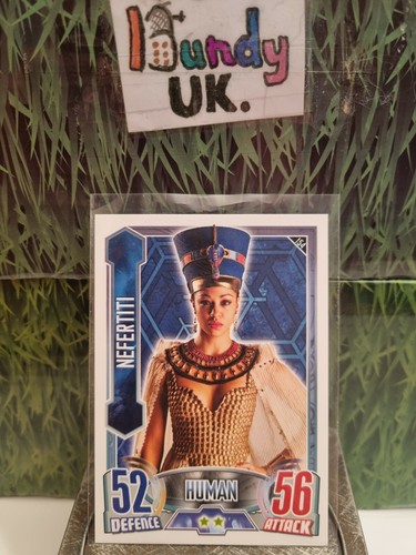 Dr Doctor Who Alien Attax Card Game TCG - Human Robot Cyborg Time Lord companion - Picture 84 of 139
