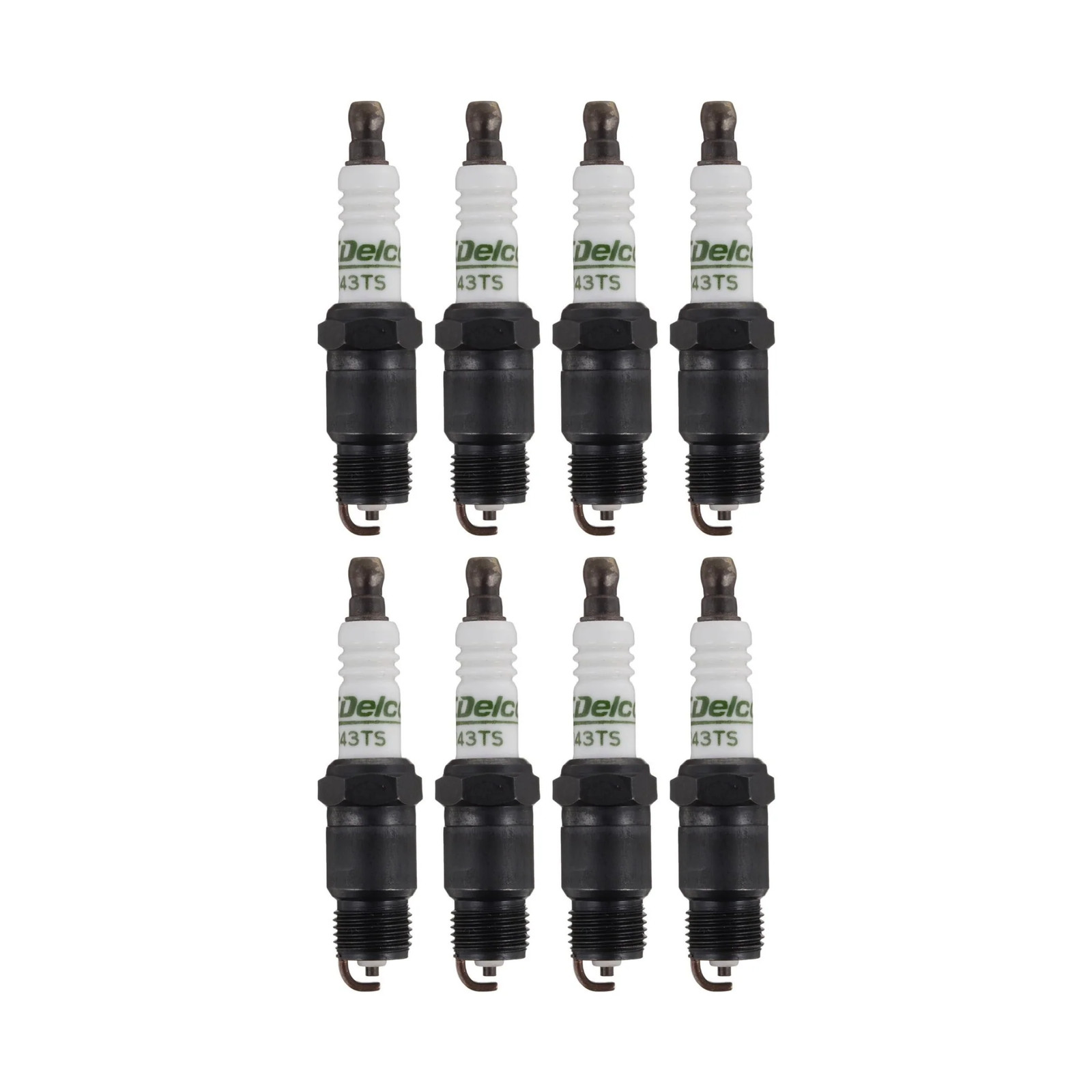 Set of 8 ACDelco R43TS OEM Spark Plug for Chevrolet GMC
