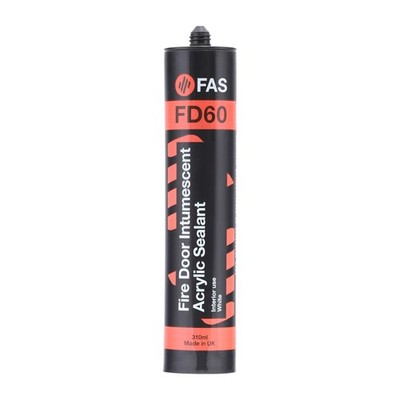 TIMCO 310ml Brandschutztür Intumeszenz Acryldichtstoff - Weiß