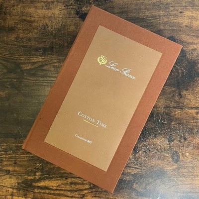 Loro Piana Stoffmusterbuch COTTON TIME Muster Bündel Katalog