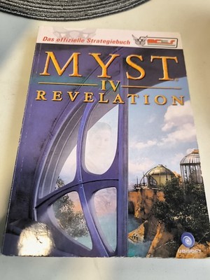  Myst 4 - Revelation Offizielles Strategiebuch   Guter Zustand  