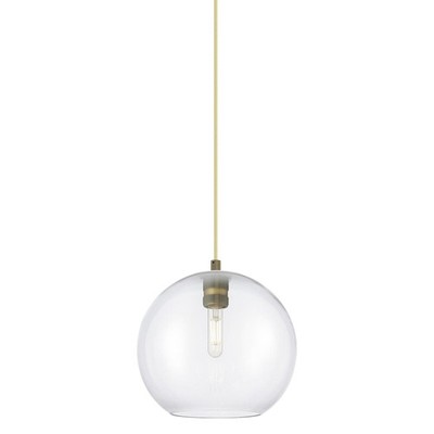 Innovations Lighting 434-1P-10-10 Crown Point Pendant Crown Point - Brass