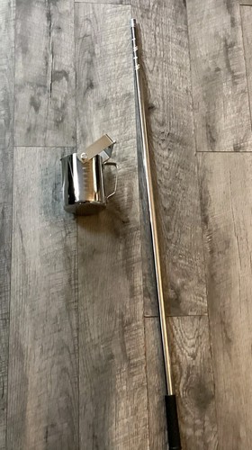 Telescopic Water Sampler Stainless Steel Pendulum Beaker Sampler Ladle 1000 m.