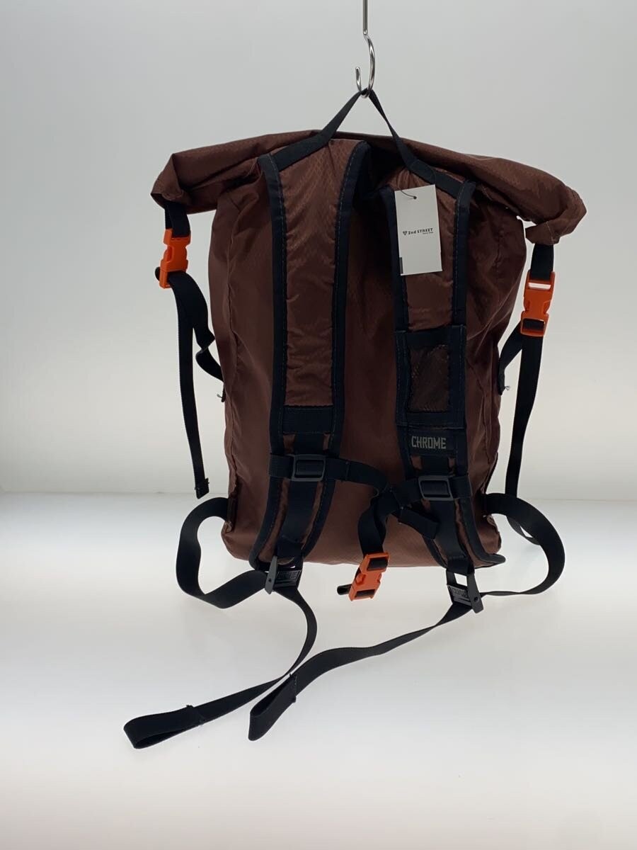 CHROME Backpack Nylon Brown Solid from Japan - image 3