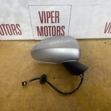 Vauxhall Corsa D Wing Mirror Drivers Offside Front  Silver Z176 2006-2014 WR62