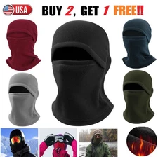Winter Balaclava Ski Full Face Mask Windproof Fleece Neck Warm Cold Weather USA