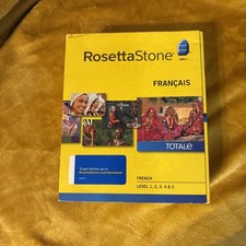 2012 ROSETTA STONE Francais French Level 1-5, Version 4, Sealed 31104