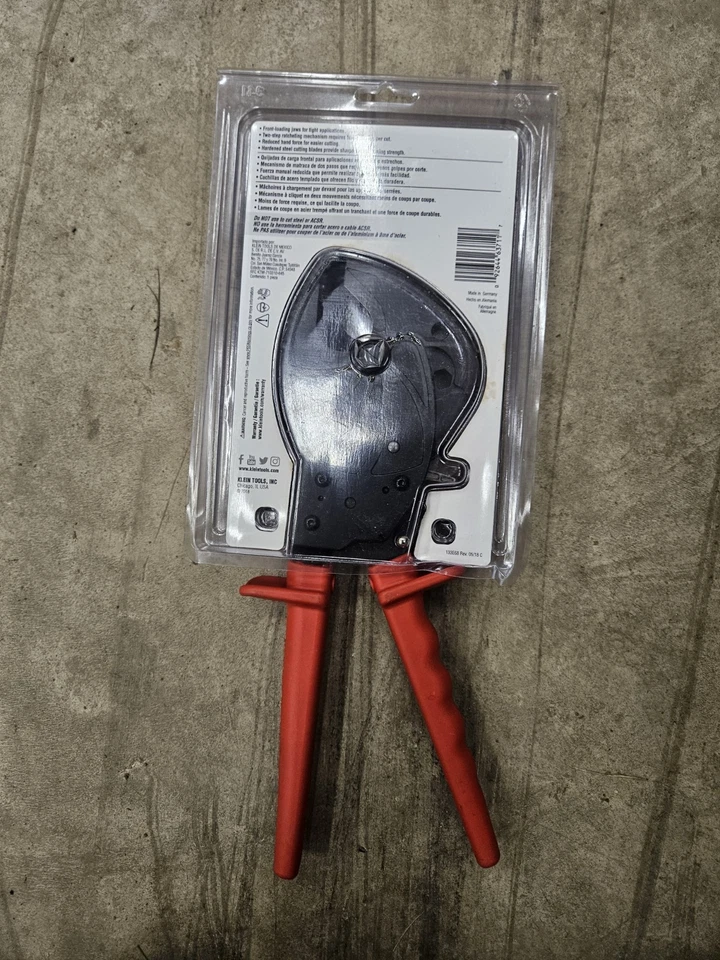 Cortador de cable de trinquete de mandíbula abierta Klein Tools 63711  Foto 2 de 2