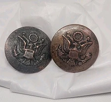 Vintage WW1 Original US Cavalry Enlisted Man's Bridal Rosette (Set)