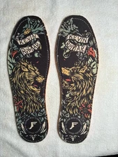 FOOTPRINT KINGFOAM 7MM FLAT IMPACT ABSORBING INSOLES KEVIN ROMAR MENS 10/10.5