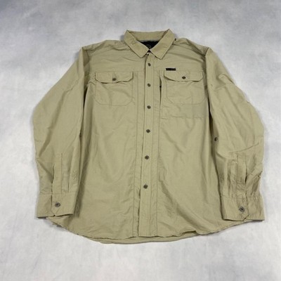 Wrangler Hemd ATG Langarmshirt mit Brusttaschen Herren Xl