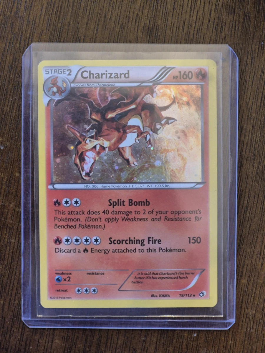 Charizard Pokémon TCG Legendary Treasures Individual Collectible