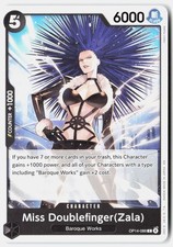 Miss Doublefinger(Zala) OP14-086 Common The Azure Sea's Seven One Piece NM