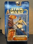 Vtg 2002 Star Wars Attack of the Clones OBI-WAN KENOBI Acklay Action Figure NEW