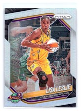 2025 Panini Prizm WNBA #106 Lisa Leslie Silver Prizms