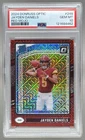 4462 Jayden Daniels 2024 Panini Donruss Optic #248 Red Mojo Rated Rookie PSA 10