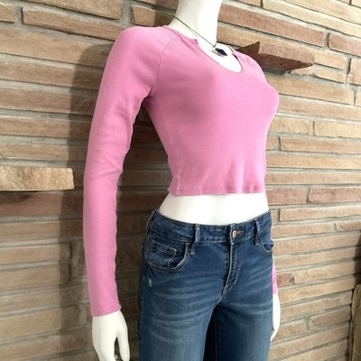 Pacsun PAC Cares Pink Long Sleeve Tee Small
