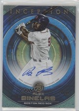 2022 Bowman Inception Prospect Blue Foil 90/99 Alex Binelas #PA-AB Auto e8a