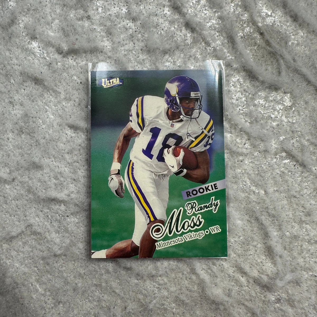 Fleer Randy Moss Rookie Football Sports Trading Cards