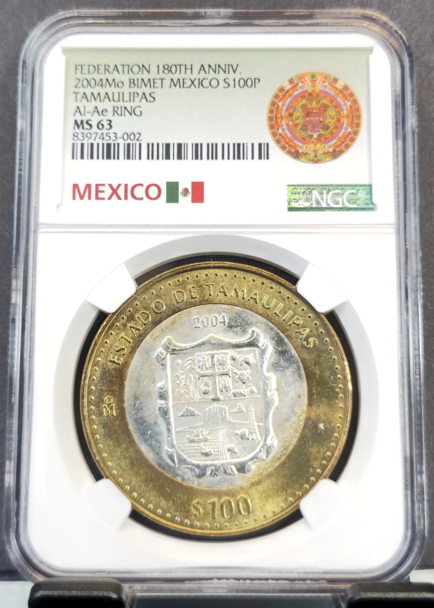 100 Pesos Denomination 2004 Mexican Coins (1905-Now) | Updated Sep